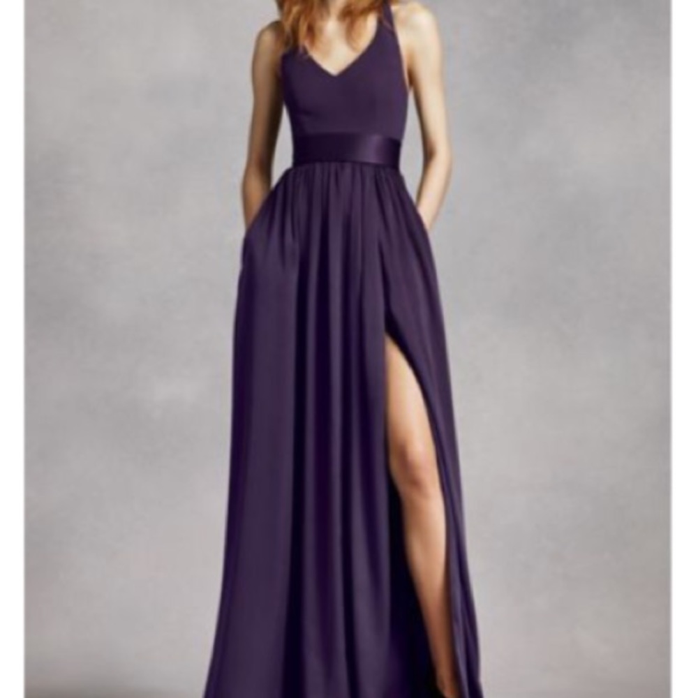 Plum Vera Wang Gown Size 14